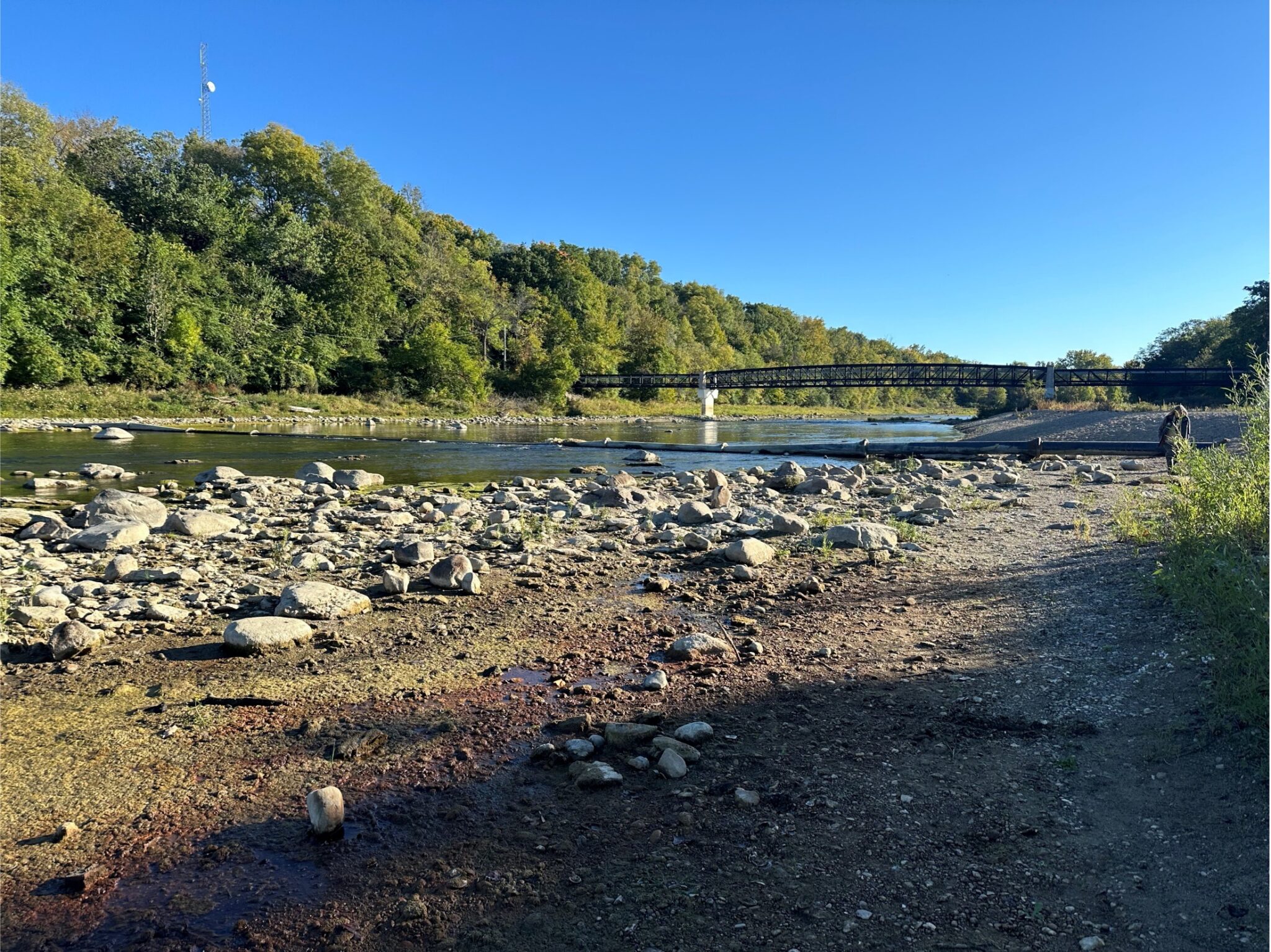 Eel River "riffle" project to help hide longtime unsightly large water